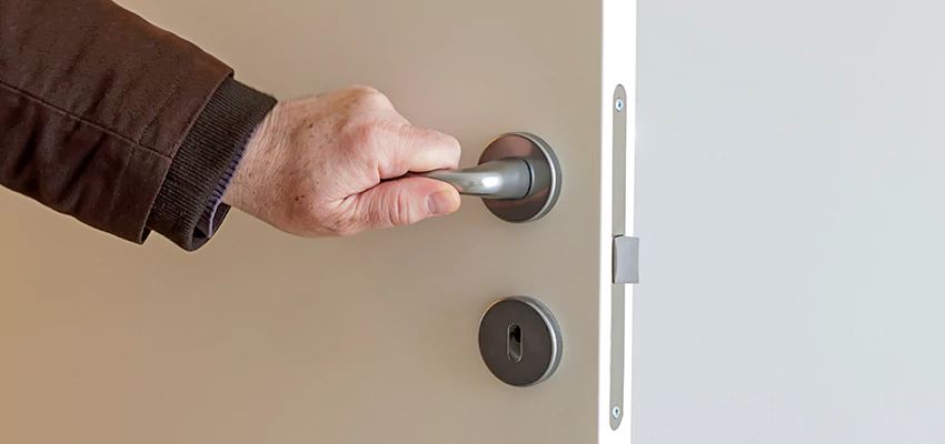 Restroom Locks Privacy Bolt Installation in Grand Terrace, California